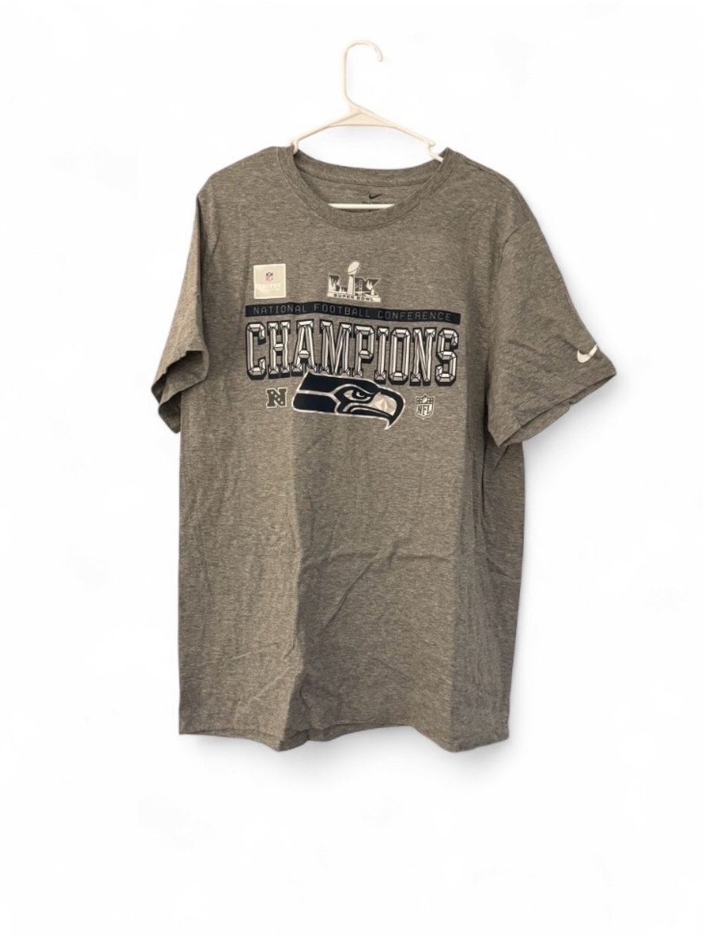 New Nike Seattle Seahawks 2025 Conference Champs Tee XL